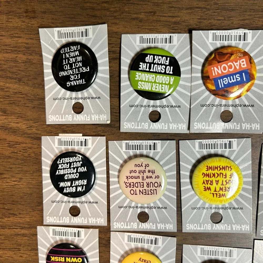 Ephemera plastic know cards